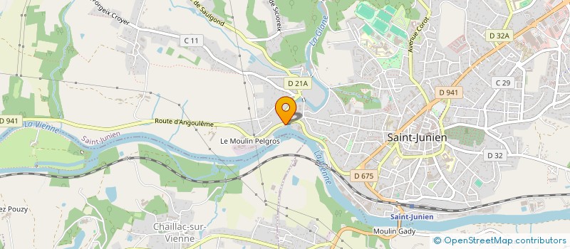 localisation de l'entreprise UNIQUE VINTAGE à SAINT-JUNIEN