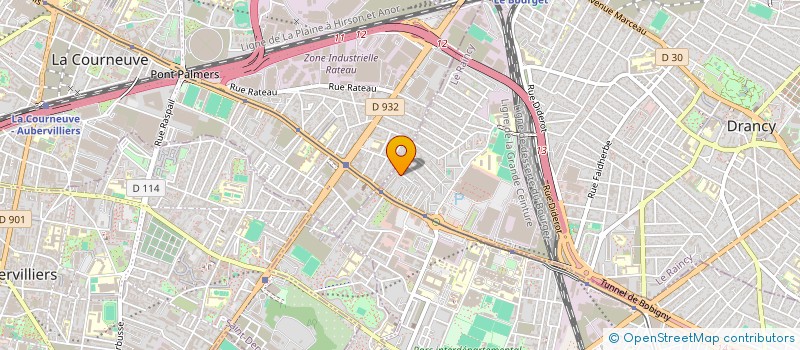 localisation de l'entreprise UNIR  DRANCY