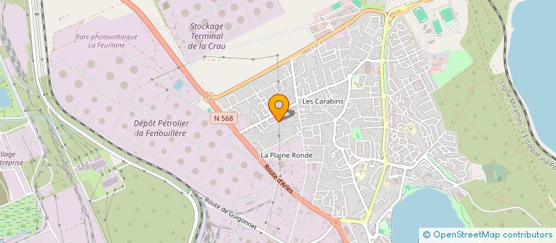 localisation de l'entreprise UNIR COMMUNICATION  FOS-SUR-MER