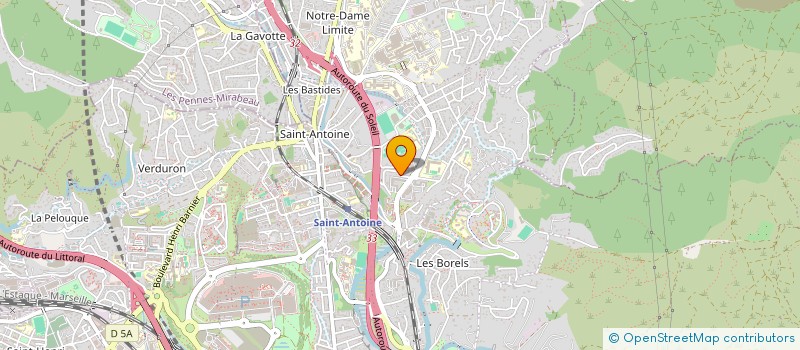 localisation de l'entreprise UNIR L ORIENT ET L OCCIDENT à MARSEILLE