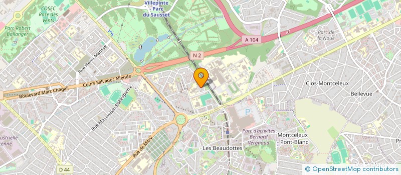 localisation de l'entreprise UNIR LES SOURIRES à AULNAY-SOUS-BOIS