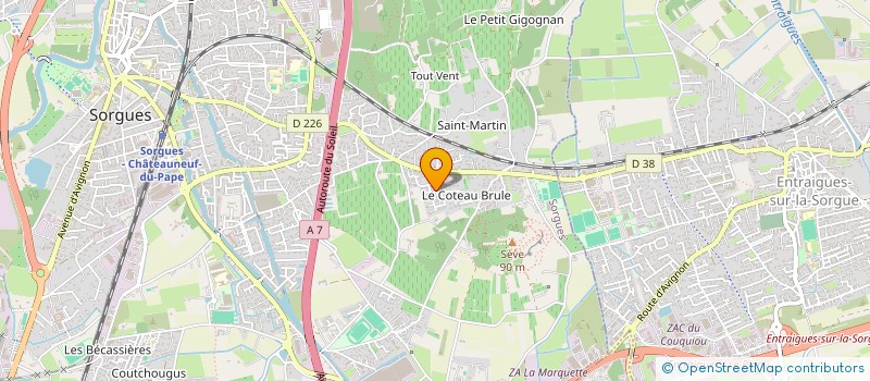 localisation de l'entreprise UNIREC STUDIO RECORD  SORGUES