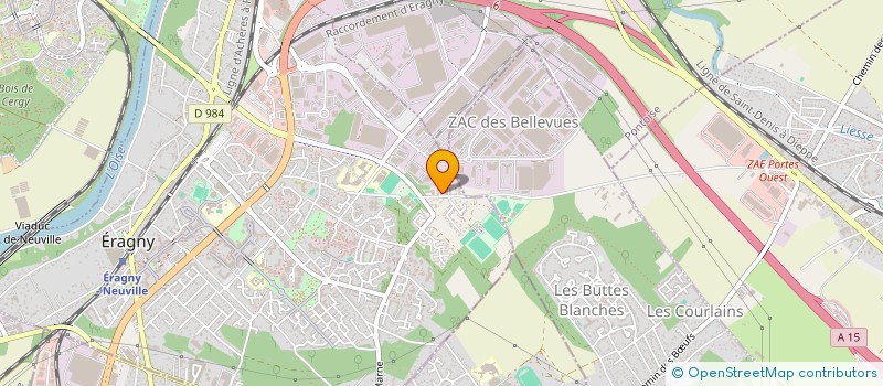 localisation de l'entreprise UNIREGLES  ERAGNY