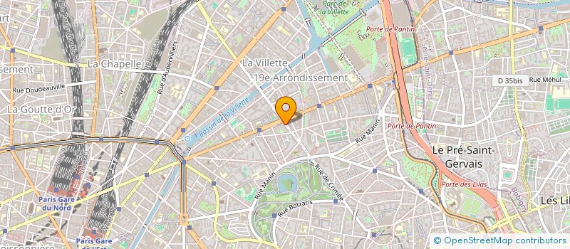 localisation de l'entreprise UNIREPORT  PARIS