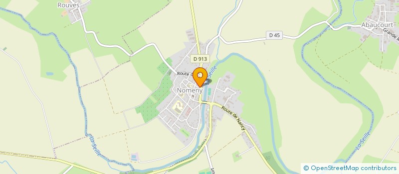 localisation de l'entreprise UNIREVEL  NOMENY