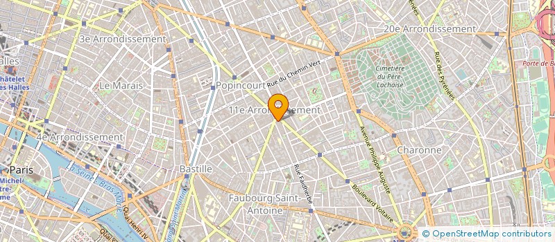 localisation de l'entreprise UNIS  PARIS