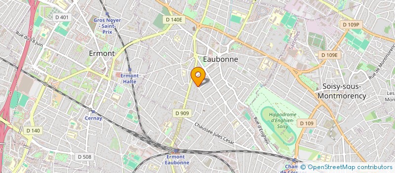 localisation de l'entreprise UNIS à EAUBONNE