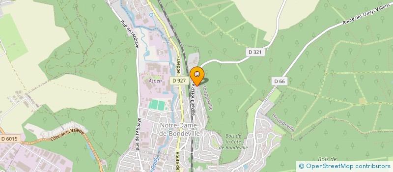 localisation de l'entreprise UNIS A BONDEVILLE à NOTRE-DAME-DE-BONDEVILLE