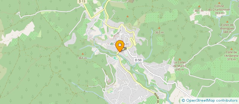 localisation de l'entreprise UNIS PAR LE VIN  COTIGNAC