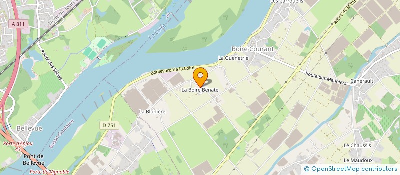 localisation de l'entreprise UNIS POUR L'AVENIR DES ENFANTS D'HAITI  SAINT-JULIEN-DE-CONCELLES