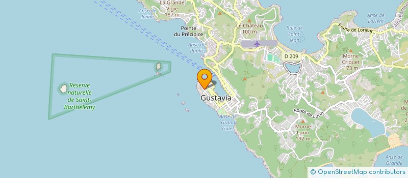 localisation de l'entreprise UNIS POUR SAINT-BARTHELEMY à SAINT-BARTHELEMY