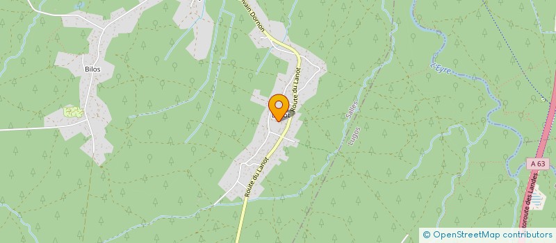 localisation de l'entreprise UNIS POUR SALLES  SALLES