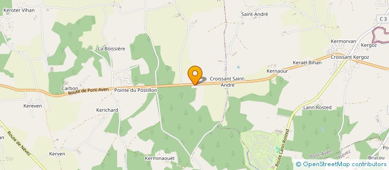 localisation de l'entreprise UNIS'SONS  TREGUNC