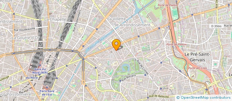 localisation de l'entreprise UNIS.VER  PARIS