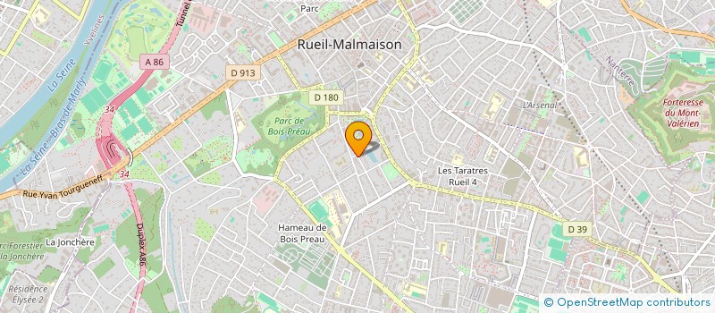 localisation de l'entreprise 'UNIS VERS' à RUEIL-MALMAISON