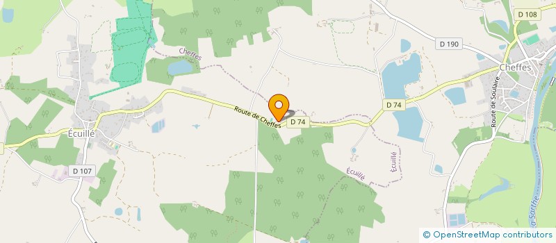 localisation de l'entreprise UNIS VERS  ECUILLE