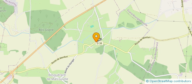 localisation de l'entreprise UNIS-VERS IMMOBILIER  LES MONTS DU ROUMOIS