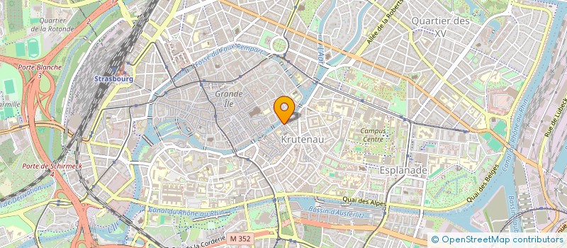 localisation de l'entreprise UNIS VERS LE SPORT à STRASBOURG