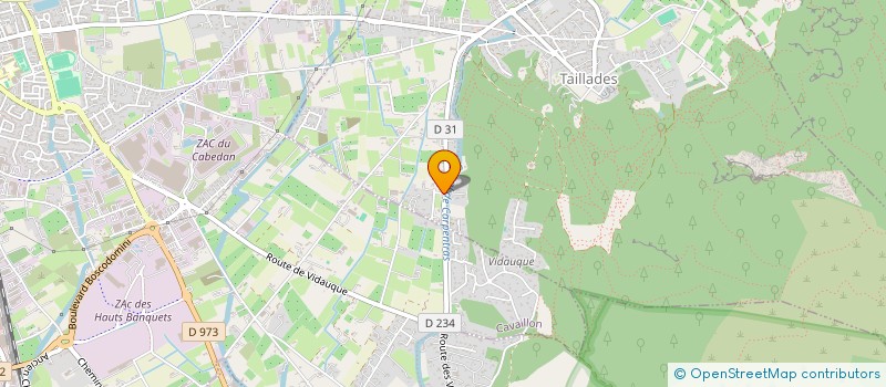 localisation de l'entreprise UNIS VERS NOS CORPS  TAILLADES