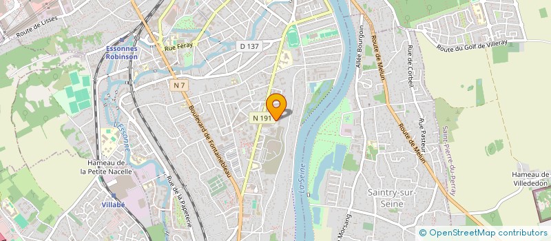 localisation de l'entreprise UNIS VERS TCHESO ESPRIT YAMAK à CORBEIL-ESSONNES
