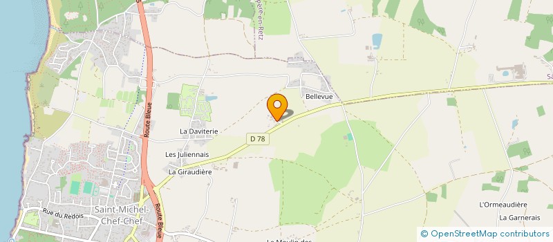 localisation de l'entreprise UNIS / VERT à SAINT-MICHEL-CHEF-CHEF