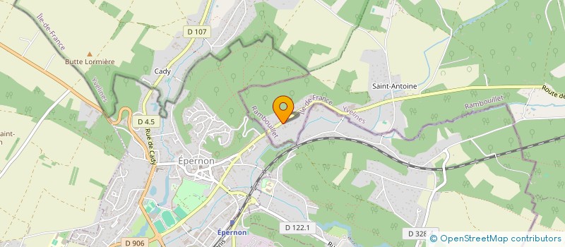 localisation de l'entreprise UNIS VERT  SAINT-HILARION