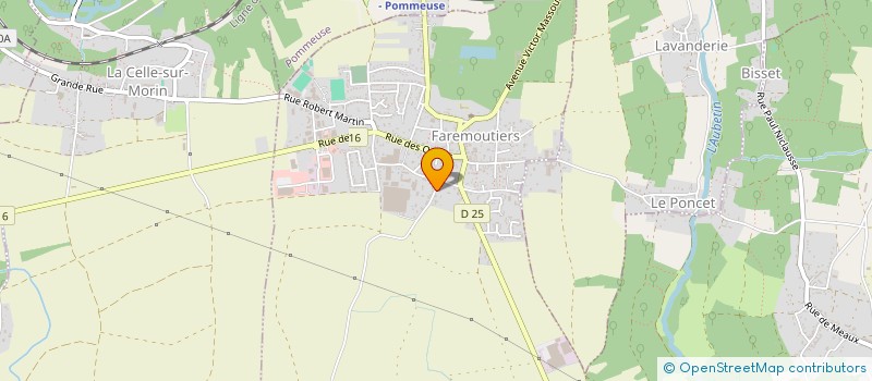 localisation de l'entreprise UNIS VERT CITE  FAREMOUTIERS