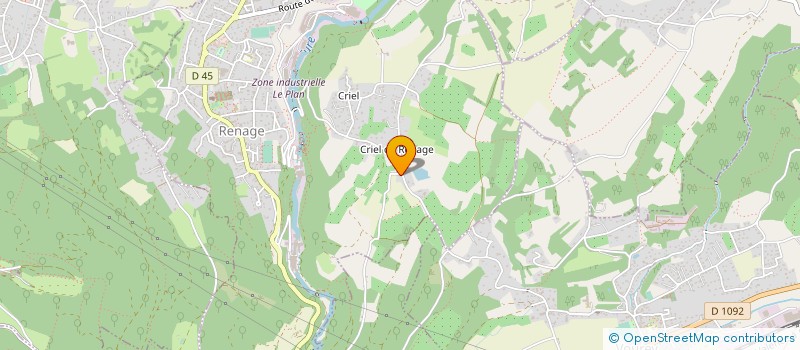 localisation de l'entreprise UNIS VERT MOTOCULTURE  RENAGE