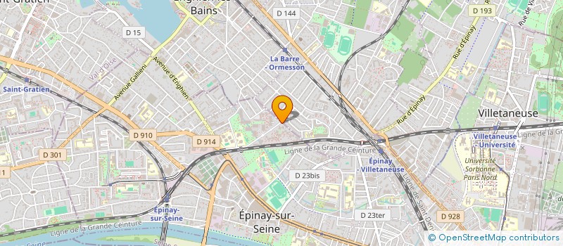 localisation de l'entreprise UNISA  PARIS