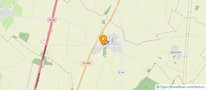 localisation de l'entreprise UNISCA  NOIREMONT