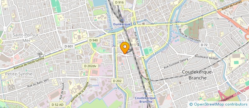 localisation de l'entreprise UNISCVOUS à DUNKERQUE