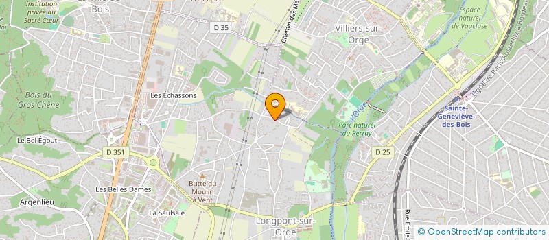 localisation de l'entreprise UNISERVICES DEVELOPPEMENTS à LONGPONT-SUR-ORGE