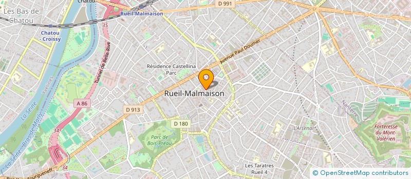 localisation de l'entreprise UNISEX à RUEIL-MALMAISON