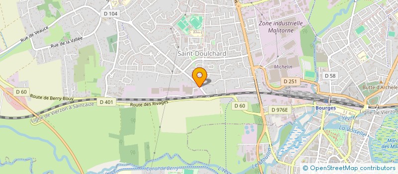 localisation de l'entreprise UNISITE  SAINT-DOULCHARD