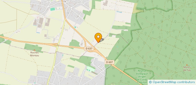 localisation de l'entreprise UNISO EVENTS  CHAILLY-EN-BIERE