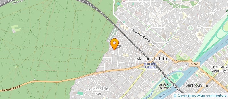 localisation de l'entreprise UNISONNOUS  MAISONS-LAFFITTE