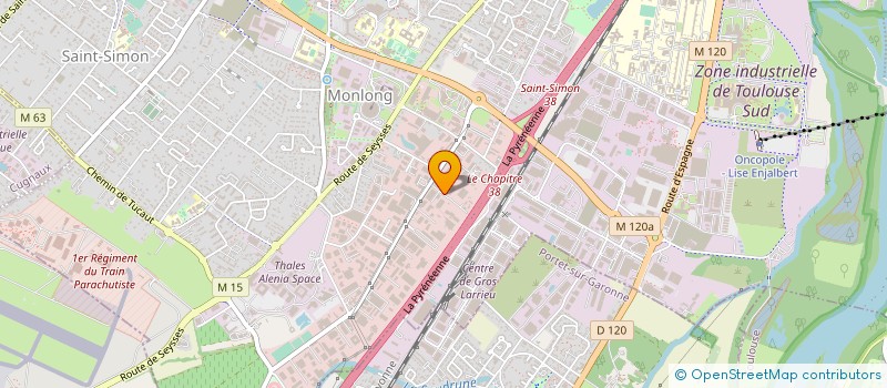 localisation de l'entreprise UNISPHERE à TOULOUSE