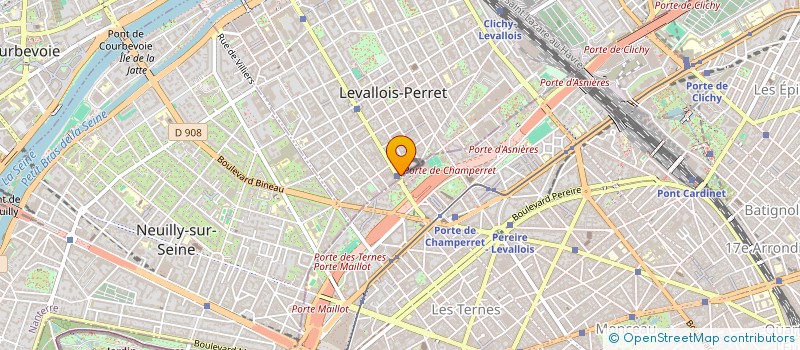 localisation de l'entreprise UNISPHERE NETWORKS FRANCE à LEVALLOIS-PERRET