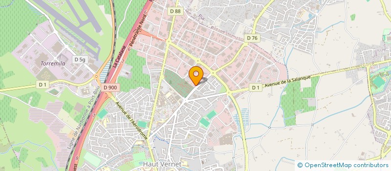 localisation de l'entreprise UNISPROMOTION à PERPIGNAN