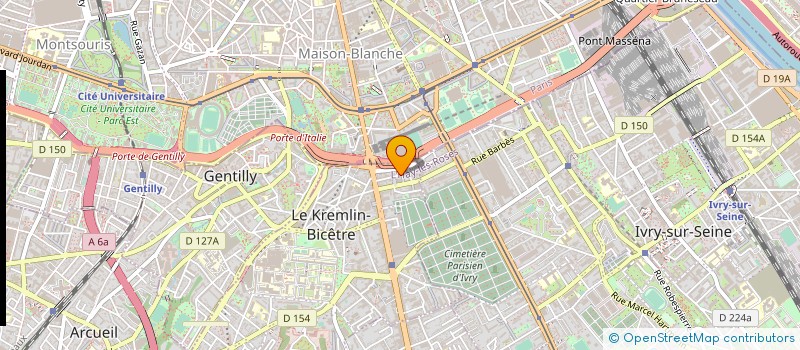 localisation de l'entreprise UNISSON à LE KREMLIN-BICETRE
