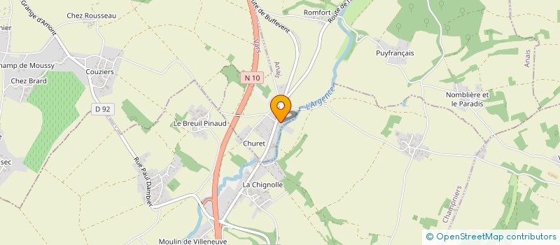 localisation de l'entreprise UNISSON  ANAIS