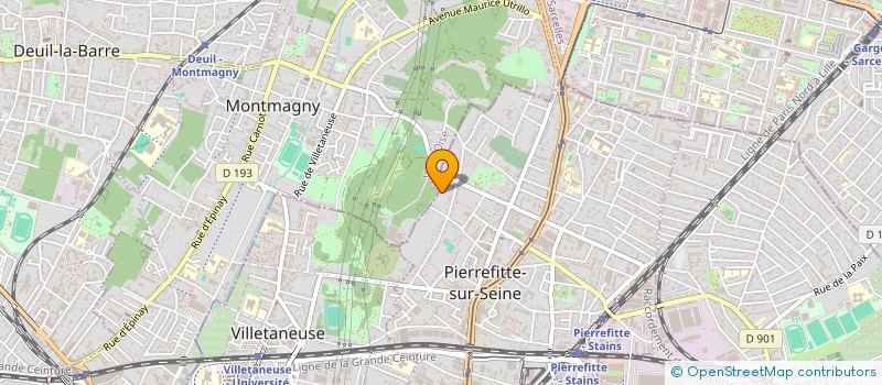 localisation de l'entreprise UNISSONS à PIERREFITTE-SUR-SEINE