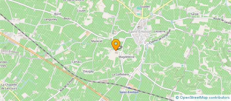 localisation de l'entreprise UNISSONS à SAINT-EMILION