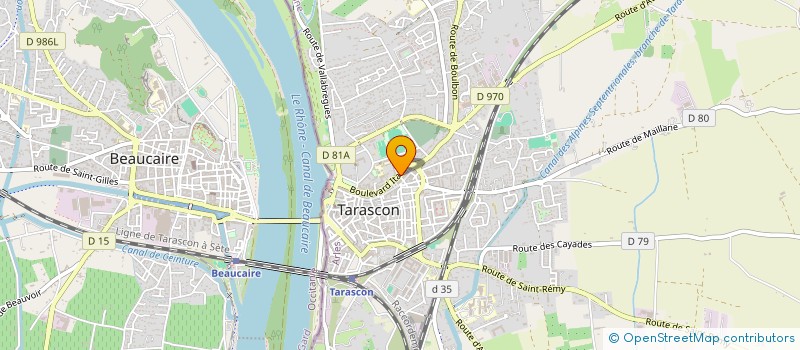 localisation de l'entreprise UNISSONS NOS HORIZONS  TARASCON