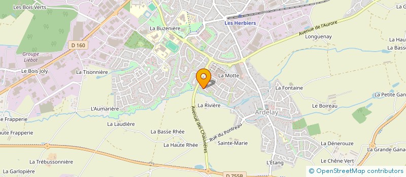 localisation de l'entreprise UNISSONS-NOUS POUR ESTEBAN à LES HERBIERS