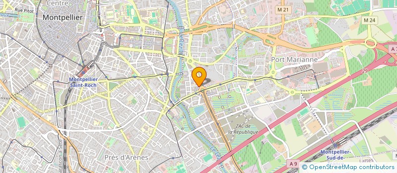 localisation de l'entreprise UNISSONSNOUS.COM à MONTPELLIER