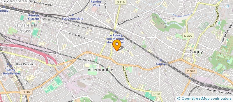 localisation de l'entreprise UNISYEL à VILLEMOMBLE