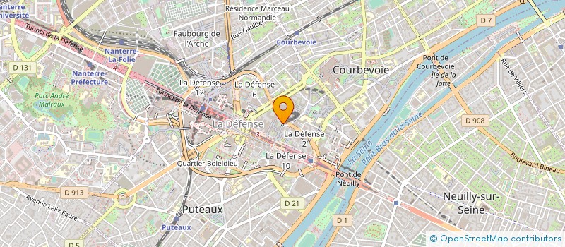 localisation de l'entreprise UNIT 4 BUSINESS SOFTWARE FRANCE  PARIS