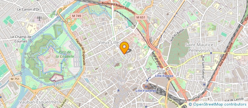 localisation de l'entreprise UNIT à LILLE