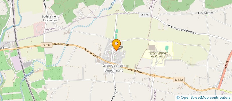 localisation de l'entreprise UNIT INSTRUC OPERAT PROTECTION CIVILE  GRANGES-LES-BEAUMONT